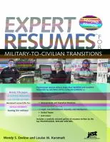 Expert resumes for military-to-civilian transitions