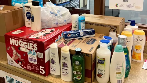 Food Drive Ends